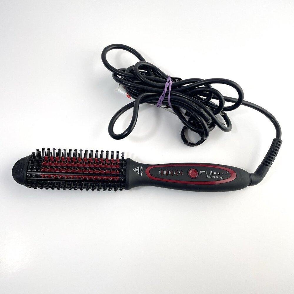 Red & Black Heated Styling Brush